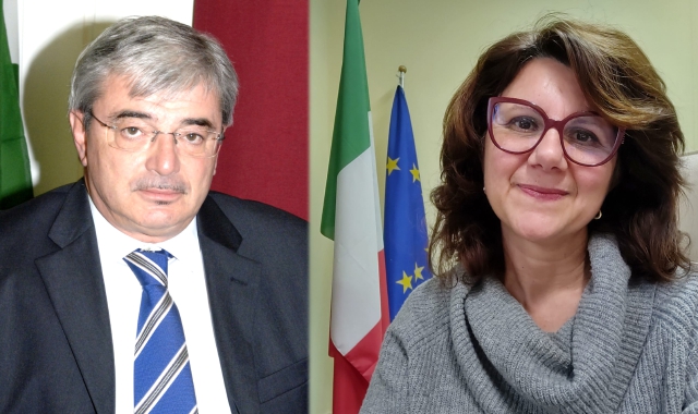 Mario Barel e Irene Bellifemine, potrebbero sfidarsi a Malnate alle prossime elezioni