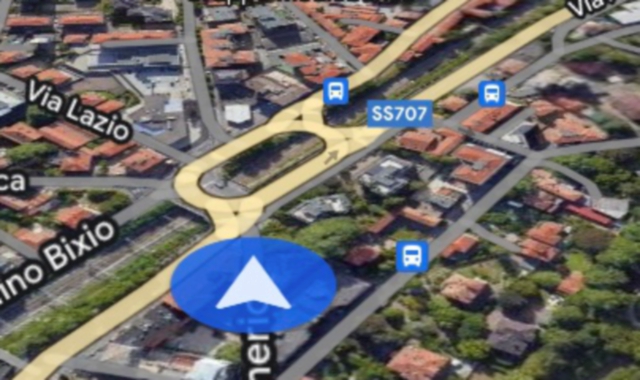 Varese, Google Maps “si accorge” di largo Flaiano