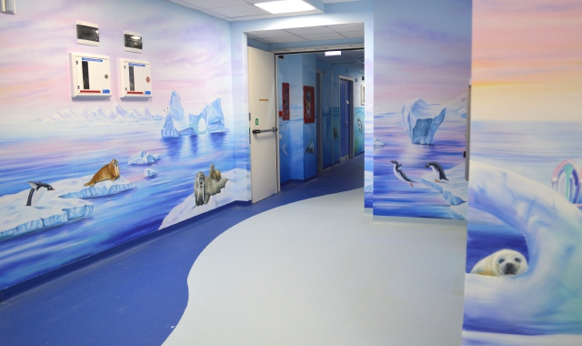 Il nuovo reparto Pediatria dell’ospedale di Tradate (Foto ASST Sette Laghi - Varese)