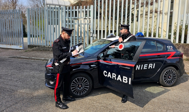 Il giovane è stato arrestato dai carabinieri della stazione di Romagnano Sesia (Foto Redazione)