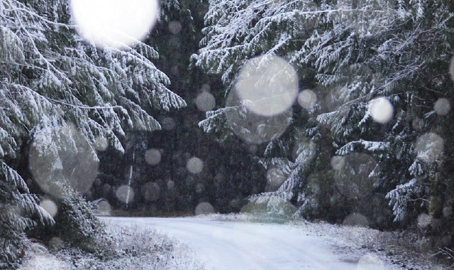 Nevicata a Varese (Foto Archivio)