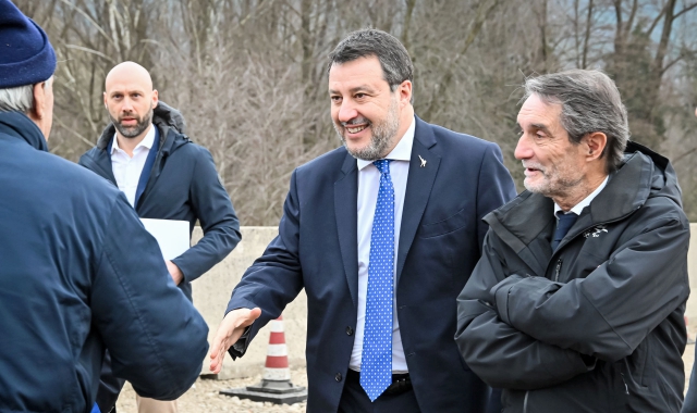 Salvini a Varese per i 40 anni della Lega