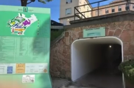 Varese, gli studenti del Frattini colorano il tunnel dell’ospedale
