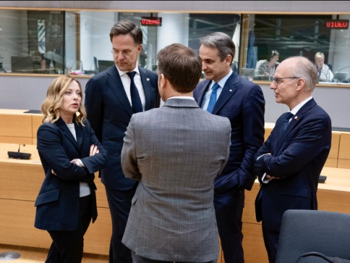 Meloni, 'il dibattito su Draghi ai vertici Ue è filosofia'