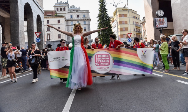 Patrocinio al Varese Pride: Provincia divisa