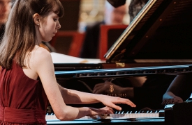 Anna Caterina Binda, Schubert a quattro mani col Maestro Plano