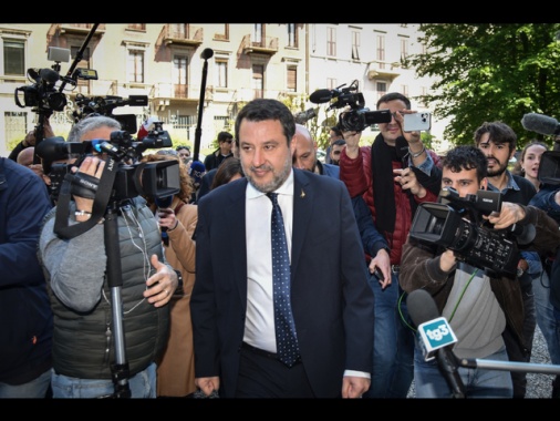 Salvini domani in videocollegamento a conferenza Fdi