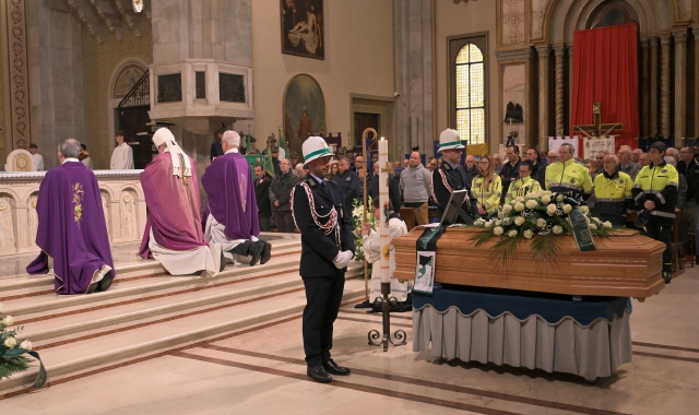 I funerali di Mirella Cerini