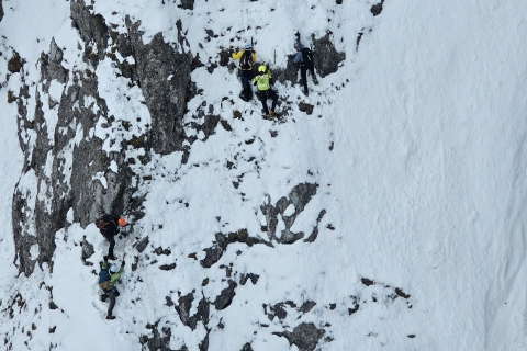 Quattro escursionisti salvati sulla Grigna dal Drago 141