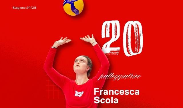 Francesca Scola è la nuova farfalla della Uyba