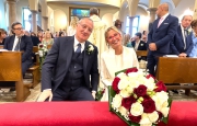 Alessandro Casarin e Mary Vigolo, sposi a Oggiona