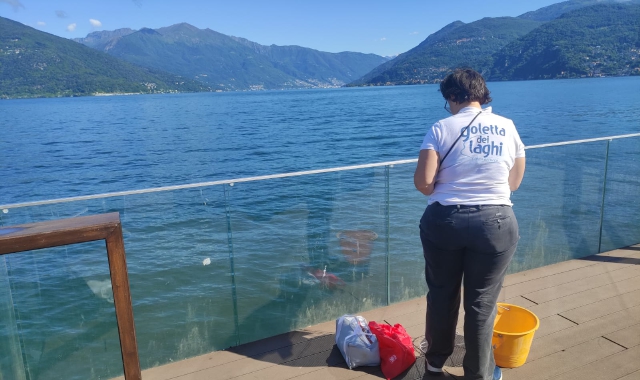 Il campionamento a Luino