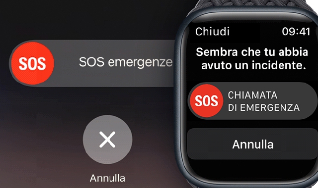 Cade in un dirupo, salvato dal cellulare