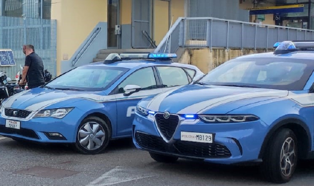 La Polizia intervenuta ad Arcisate