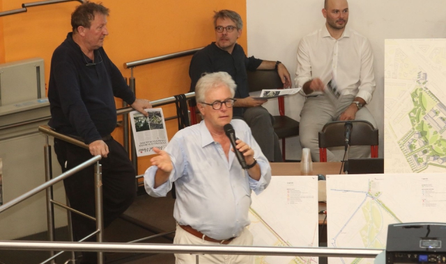 Presentato questa sera il progetto per l’area dismessa dell’ex Isotta Fraschini (foto Ghiotto - Blitz)