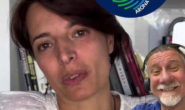 Un fermo immagine del video pubblicato sui social di Impronta Civica