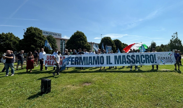 Gianni Alemanno a Solbiate Olona col Movimento Indipendenza