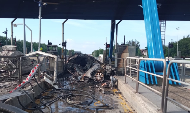 L’incidente mortale alla barriera di Gallarate