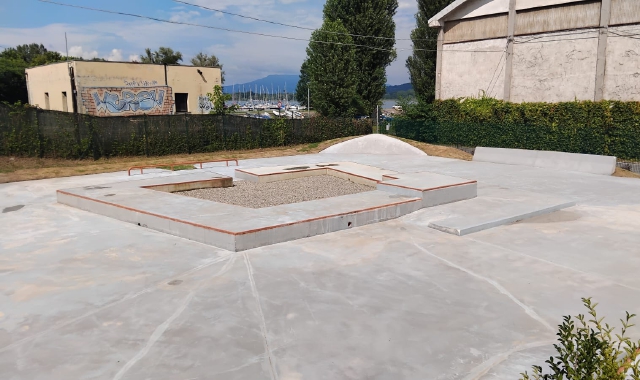 Il nuovo skate park di Arona