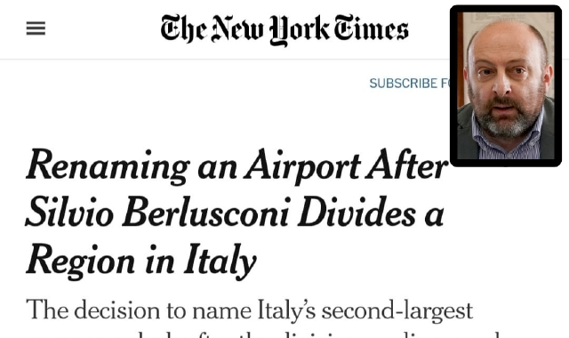 Malpensa a Berlusconi, il New York Times telefona al sindaco di Somma