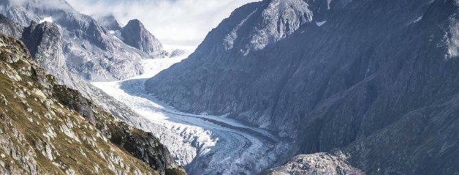 Aletsh: il ghiacciaio destinato a scomparire
