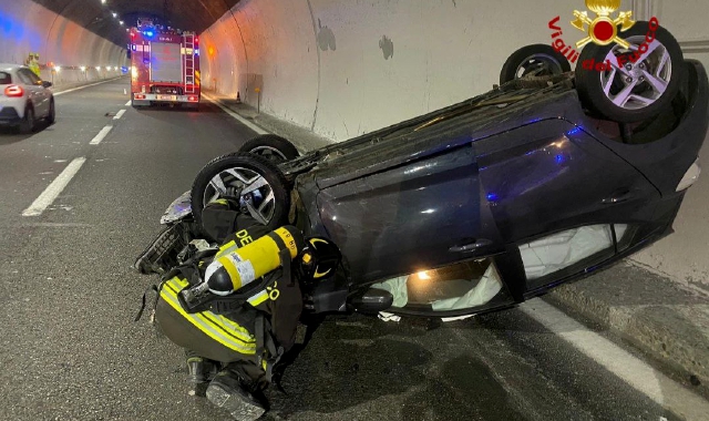 L’incidente nella galleria Mottarone 1