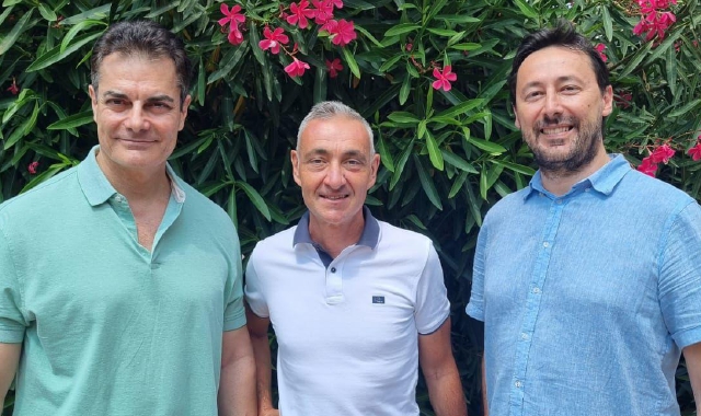 Giuseppe Taldone, Fabrizio Luglio e Simone Longhini