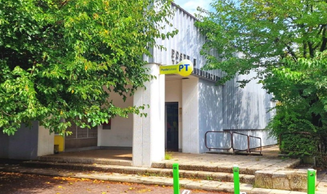 Gli uffici centrali delle Poste a Olgiate Olona