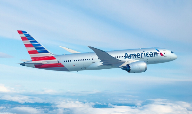 Un aereo di American Airlines