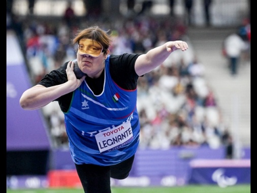 Parigi: atletica; oro Legnante nel lancio del peso donne F12