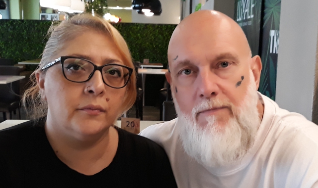 Rita Infurno e William Pozzi lanciano il loro appello alle istituzioni affinché si trovi un nuovo alloggio