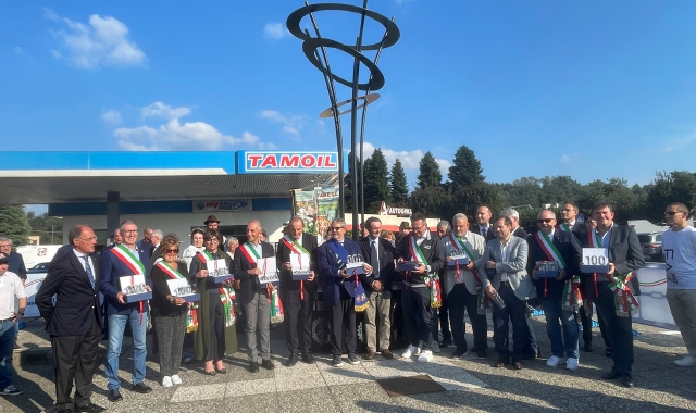 Cent’anni dell’A8, celebrazione a Castronno (Angelo Puricelli, Blitz)