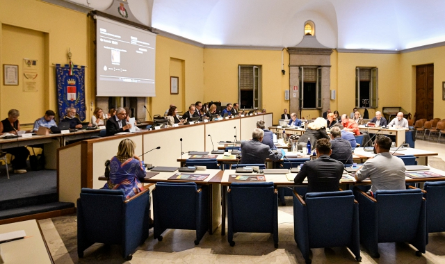 Il Consiglio comunale di Busto Arsizio (foto Archivio)