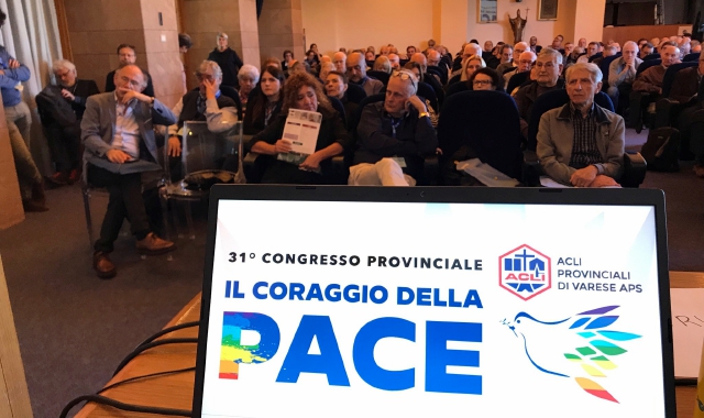 Il congresso a Gazzada (foto Acli Varese/FACEBOOK)