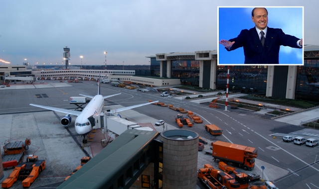 L’intitolazione dell’aeroporto di Malpensa a Berlusconi è contestata dal alcuni comuni dell’area attorno allo scalo
