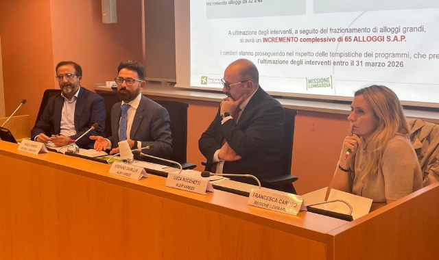 L’incontro nella sede territoriale di Regione Lombardia (foto Angelo Puricelli/BLITZ)