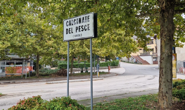 La parte centrale di Calcinate del Pesce: nuovo appello per la sicurezza