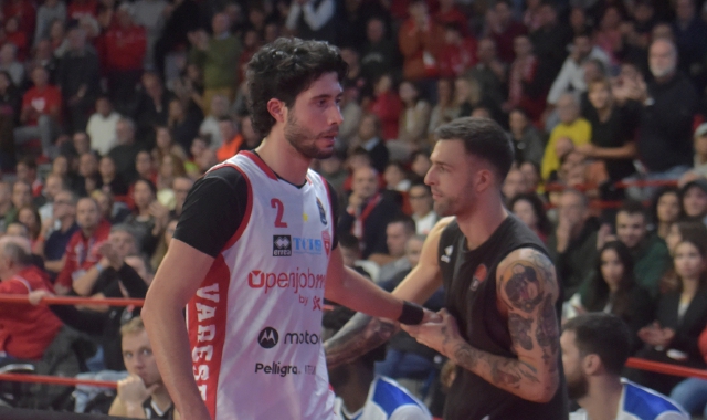 Alviti espulso nella partita contro Tortona (foto Blitz)