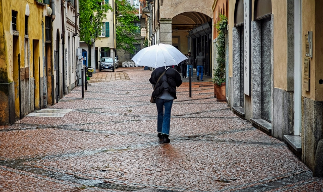 Pioggia finita, ora le schiarite