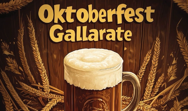 La locandina dell’Oktoberfest gallaratese