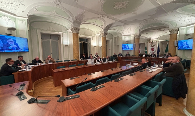 La seduta del Consiglio provinciale (foto Andrea Cogotti/BLITZ)