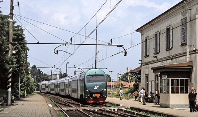 La stazione di Cavaria (foto Archivio)