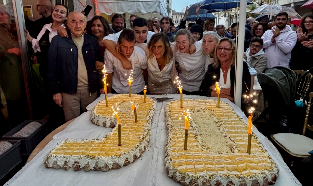 Novant’anni di golosità: la festa di Bianchi a Gallarate