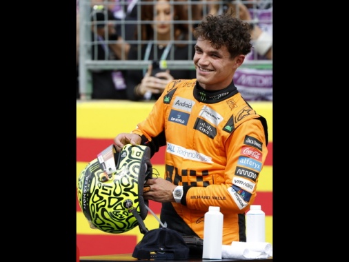 F1: Usa; Lando Norris in pole davanti a Max Verstappen