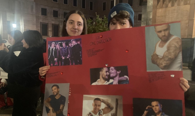 Varese, in cento per ricordare Liam Payne