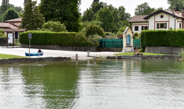 Il lido di Bodio Lomnago (foto Archivio)