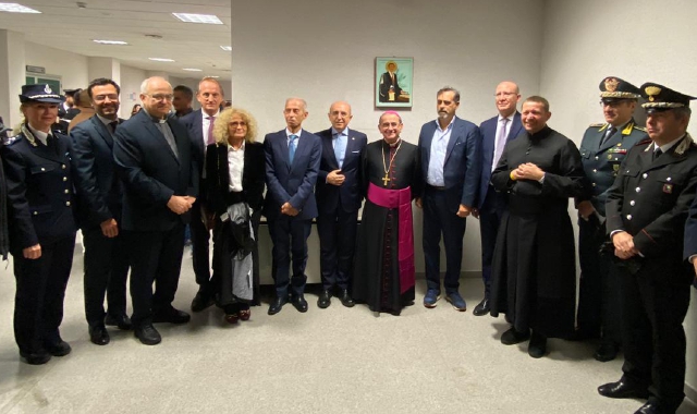 La cerimonia in Tribunale con monsignor Delpini