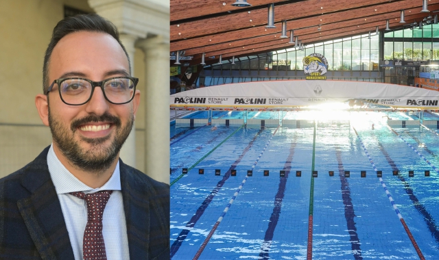 L’ex assessore allo sport Maurizio Artusa, sostituito in giunta da Luca Folegani e la piscina Manara, vera telenovela dell’ultimo anno