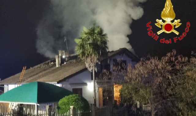 L’incendio a Somma Lombardo
