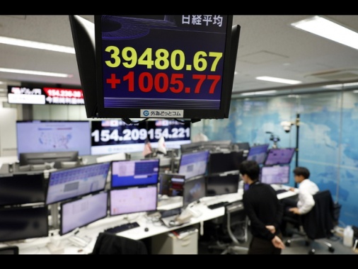 Borsa: Tokyo, apertura in rialzo (+0,55%)